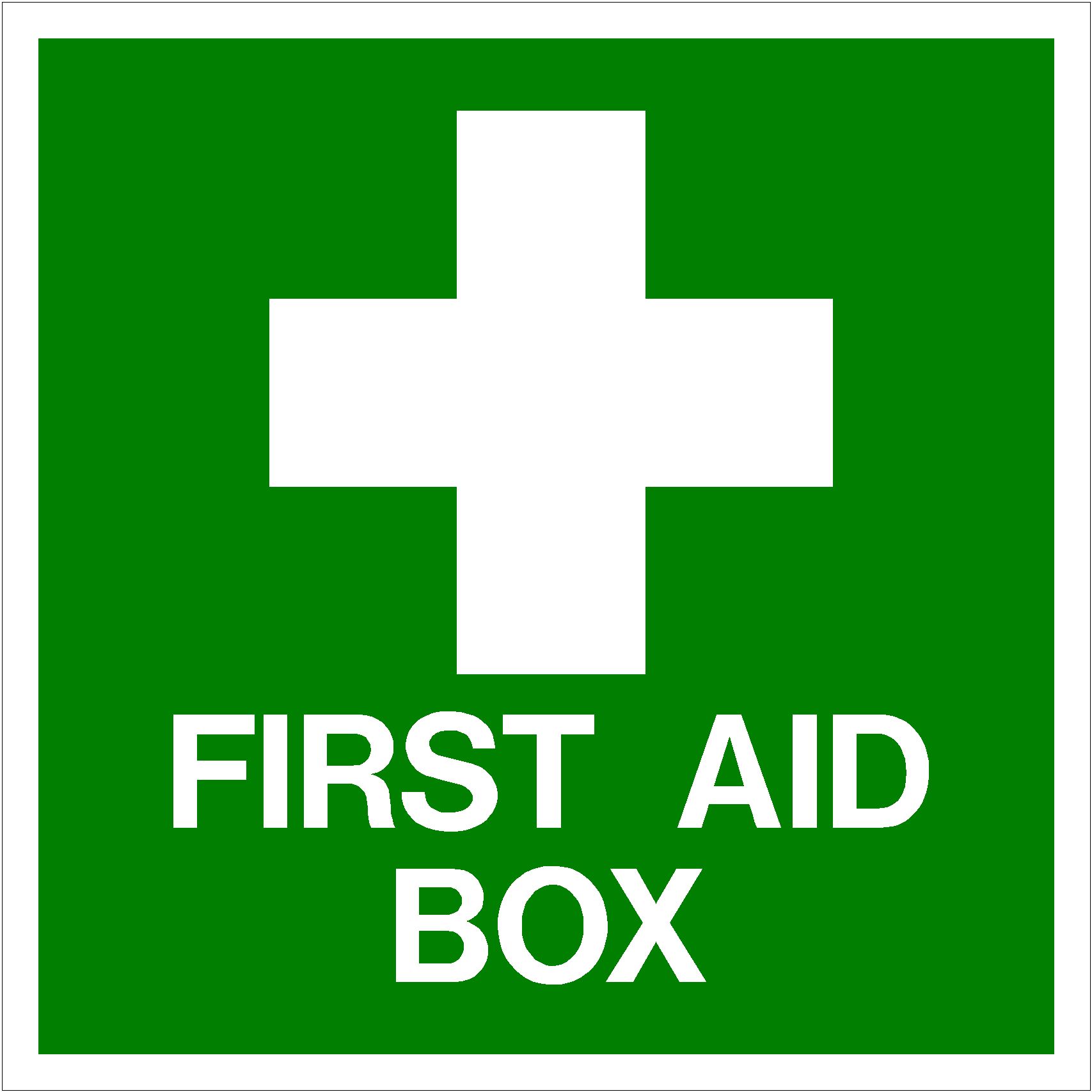First Aid Basic Rules Signs First Aid Action Safety S